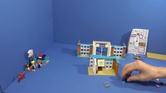 LEGO Frends 41682. Школа Хартлейк сити. Сборка.