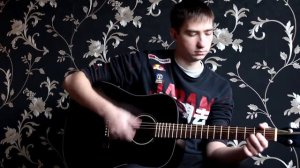 Кино (Цой) - Когда твоя девушка больна (Кавер) На гитаре