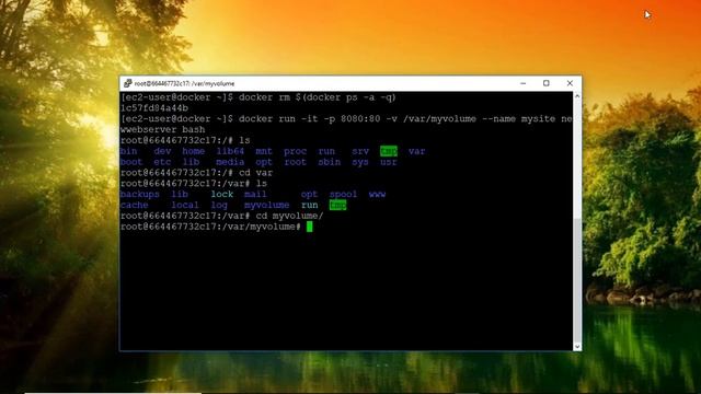 Lec 25 - Volumes कैसे लांच करें Docker कंटेनर के साथ ऑटोमेटिकली смотреть онлайн