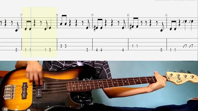 One Direction - Drag Me Down (Bass cover with tabs in video) смотреть онлайн