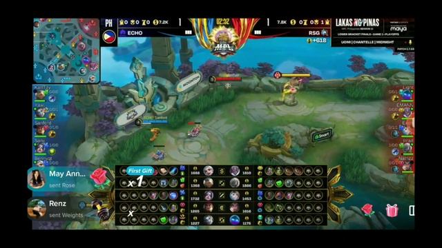 ECHO VS. RSG LOWERBRACKET FINALS GAME 1 S11 смотреть онлайн