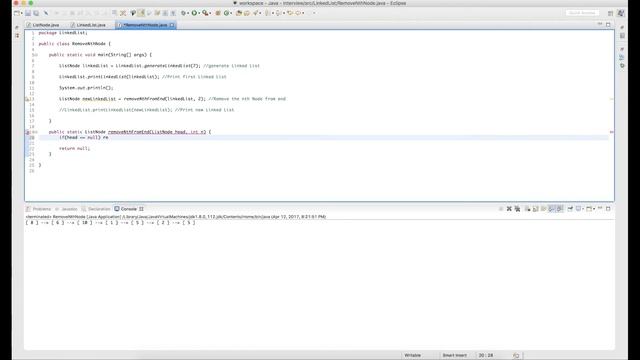 Google Coding Interview Question: Remove Nth Node From End of Linked List смотреть онлайн