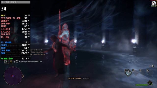 GTX 1050 Ti | Hogwarts Legacy | I5 10400 смотреть онлайн