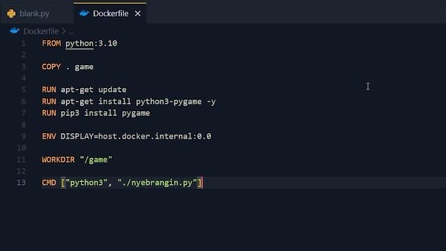 BUILD PYTHON GAME INTO DOCKER CONTAINER - IF2223 - PyGame Project смотреть онлайн
