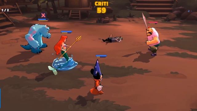 Disney Sorcerer's Arena - Gameplay Review - Namz смотреть онлайн