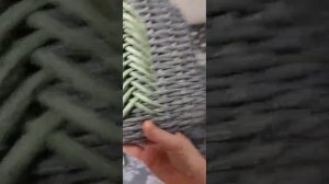 использование обрезков ротанга