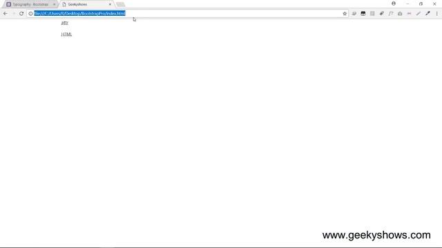 Typography in Bootstrap (Hindi) смотреть онлайн