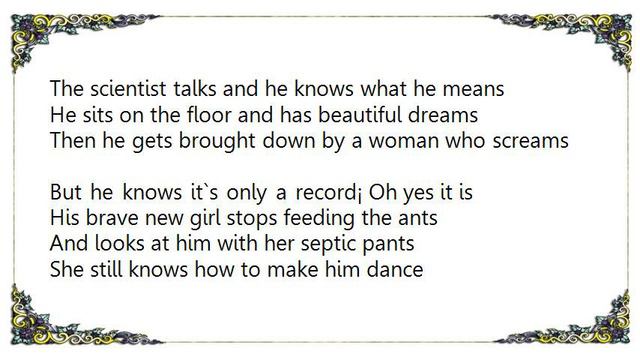 Kevin Ayers - Song for Insane Times Lyrics смотреть онлайн
