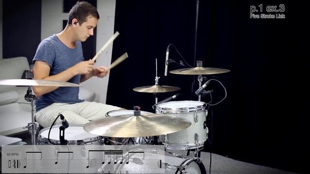 Five Stroke Roll Lick - Daily Drum Lesson смотреть онлайн