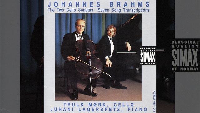 Seven Songs For Cello And Piano, Feldeinsamkeit, Op86 No. 2 смотреть онлайн