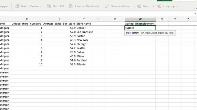 How to Use the "SORT" Function? смотреть онлайн