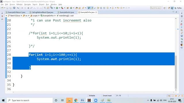 Java Tutorial for Beginners || for loop examples смотреть онлайн