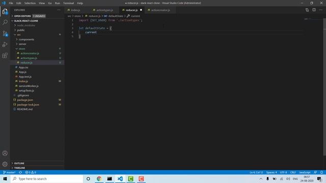 Slack Clone App with React and Firebase | Adding Side Bar & Log Out Functionality - Part 6 смотреть онлайн