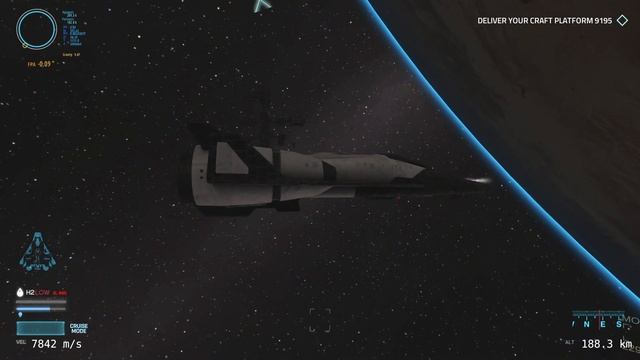 Rendezvous with orbital station Kingaroy in Demo mission 2 'Surface Run' смотреть онлайн