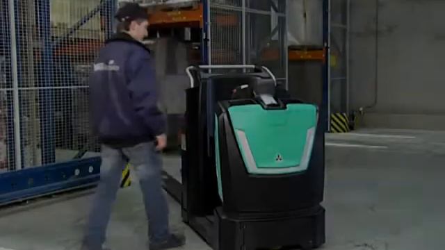 OPB10-20N Series - Adjustable steering wheel - Mitsubishi Forklift Trucks - Low Level Order Picker смотреть онлайн