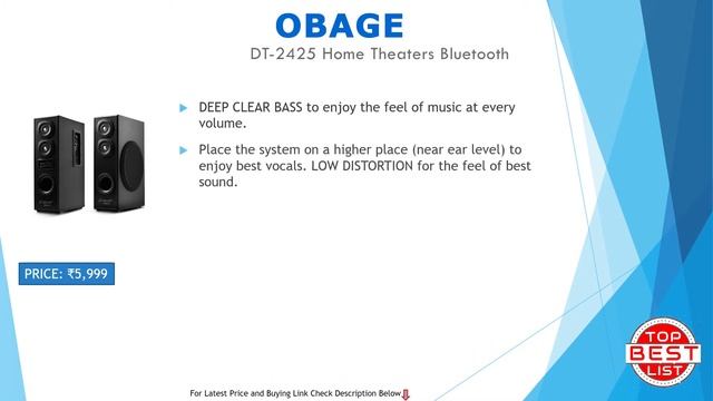 5 Best Bluetooth Multimedia Speakers System under 10000 смотреть онлайн