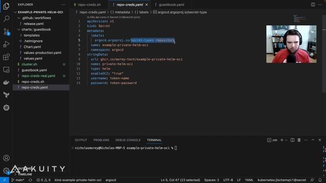 Using a Private OCI Helm Chart Repo with Argo CD смотреть онлайн