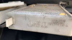 Honda CRV 2002 - 2006 Cabin Air Filter Change Replace