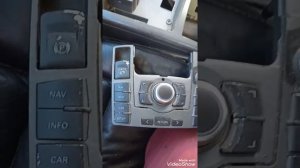 Ауди А6 С6 Замена кнопки ручника + блок управлений MMI