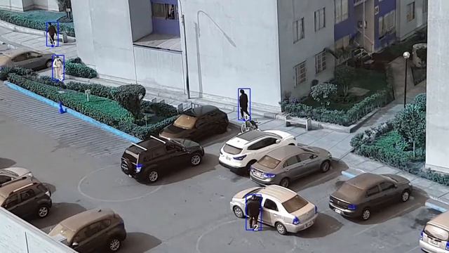 Faster RCNN Mask applied to social distancing смотреть онлайн