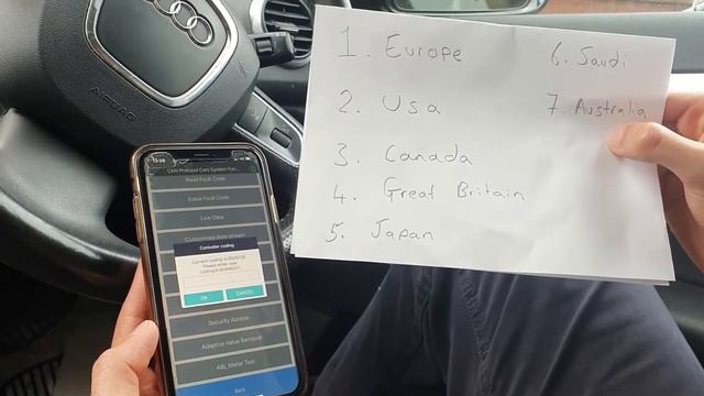 VDubDiag - Coding Dashboard Audi A3 Using Phone OBD 2 Bluetooth Car Diagnostic Scanner VW SEAT SKOD смотреть онлайн