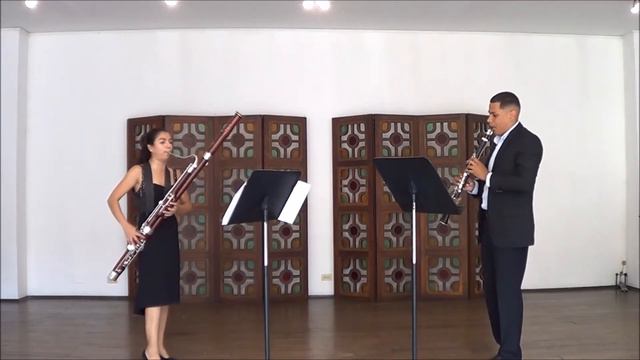 BEETHOVEN DUO para Clarinete y Fagot WoO 27 en do mayor (GUSTAVO BALANTA - Clarinete) смотреть онлайн