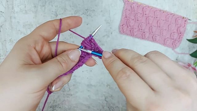 Вам обязательно стоит попробовать СВЯЗАТЬ ЭТО... 🔥ЛУЧШИЙ УЗОР который я только видела смотреть онлайн