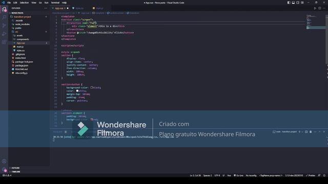 TRANSITION VUE SIMPLE TUTORIAL - TRANSITION смотреть онлайн