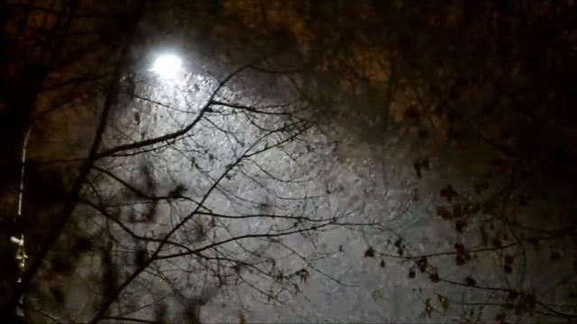 Снегопад 20 октября 2014 года в Подольске смотреть онлайн