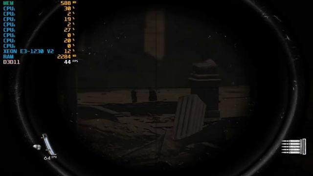 AMD Radeon R5 240 - Sniper Elite V2 смотреть онлайн