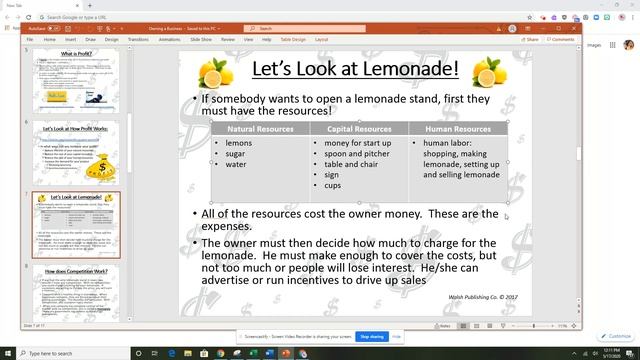 Owning a Business Power Point Lesson смотреть онлайн