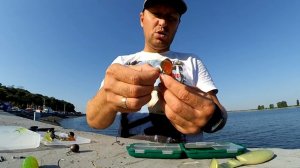 Монтаж джиг-головки на штопор и тройник