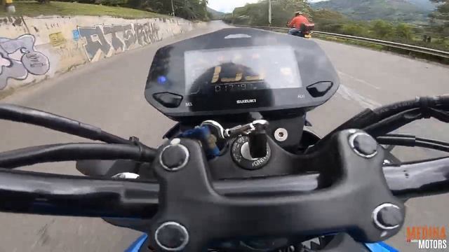 Suzuki GIXXER 250 TOP SPEED??? Medina Motors