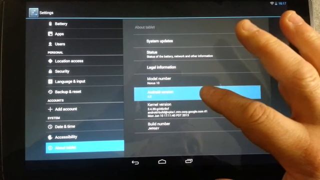 Samsung Nexus 10 Tablet's Party Trick On Jellybean