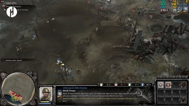 Company of Heroes 2 on X4 860K - RX 460 смотреть онлайн