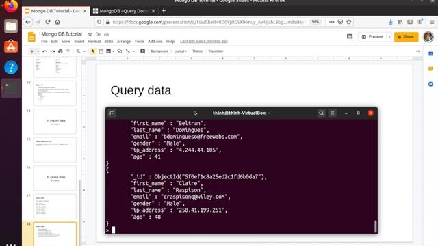 [MongoDB] - 6. Query data смотреть онлайн
