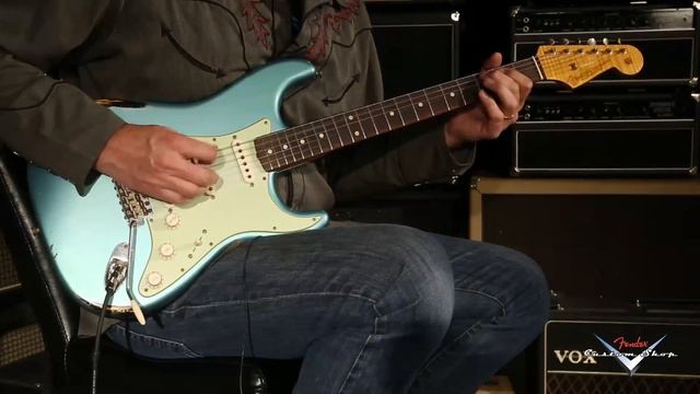 Fender Custom Shop 2014 NAMM 1960 Stratocaster Heavy Relic • SN: CZ522046 смотреть онлайн