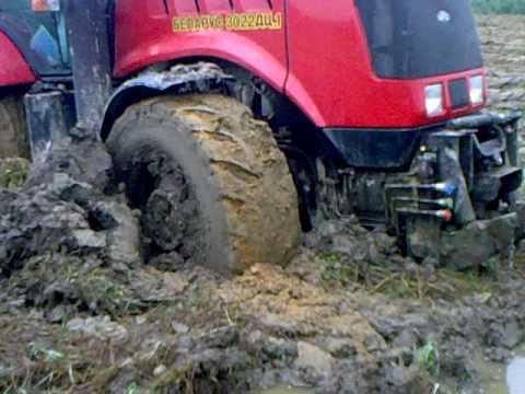 Беларус 3022 ДЦ.1 забуксовал