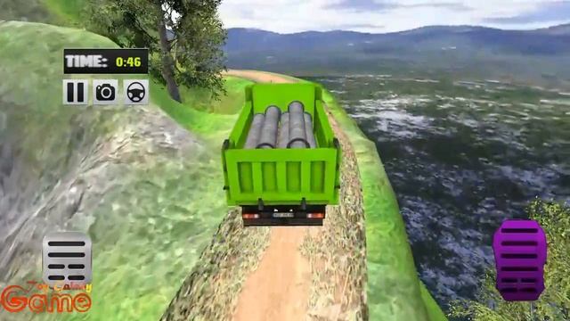 Hill Cargo Truck Driving Simulator 2020 | Android GamePlay | Top Galaxy Game смотреть онлайн