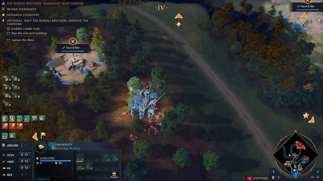 Age of Empires 4 Walkthrough Part 25 - The Hundred Years War - Retake Normandy (1437) смотреть онлайн