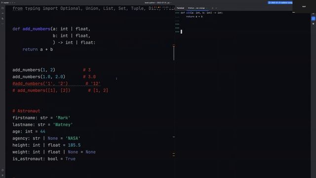 Python Type Annotations, Matt Harasymczuk, Jul 2022 смотреть онлайн