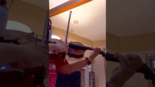 Viola Suzuki book 2, Gavotte from Mignon by A. Thomas, slow tempo with metronome смотреть онлайн