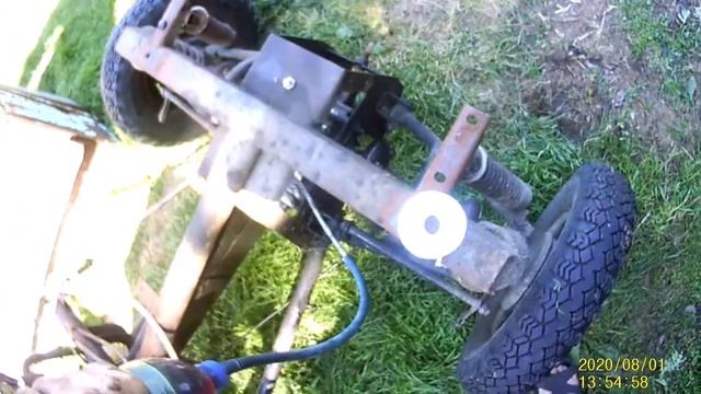 Замена кузова на муравье ,с заменой масла в редукторе смотреть онлайн