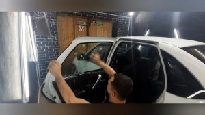 Тонировка бокового стекла ЛАДА  ГРАНТА