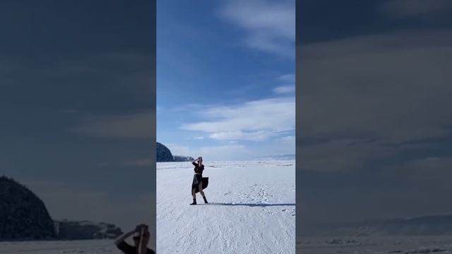 СОЛЬНОЕ ТАНГО НА ЛЬДУ ОЗЕРА "БАЙКАЛ"! Татьяна Утешева, сообщество "Танцуй,Чтобы Жить!" смотреть онлайн