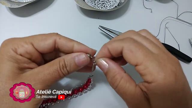 Colar de Pérolas Vermelhas | Ateliê Capiqui смотреть онлайн