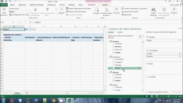 Cubo OLAP en Excel смотреть онлайн