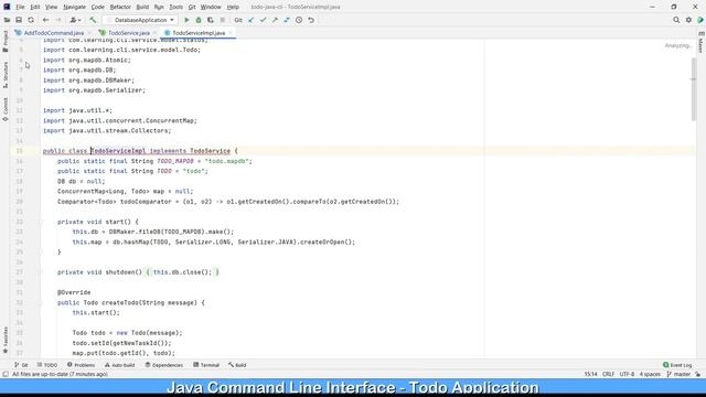 Java CLI - Picocli - 005 Add Todo Subcommand #picocli смотреть онлайн