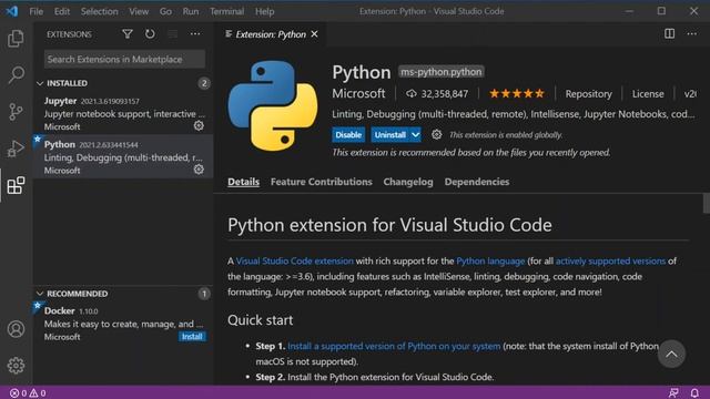 Python And Visual Studio Code (VSC)