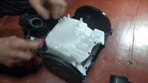 Пылесос Samsung (ремонт, сборка и замена двигателя) Repair vacuum cleaner